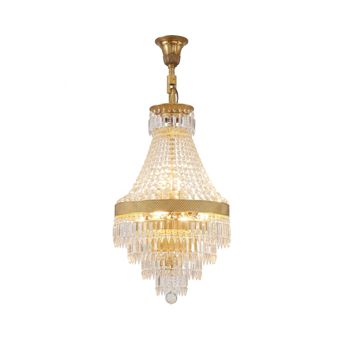 Adele Crystal Waterfall Chandelier