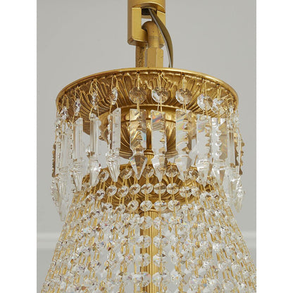 Adele Crystal Waterfall Chandelier