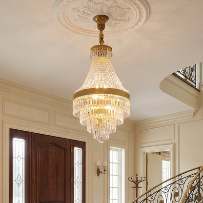 Adele Crystal Waterfall Chandelier