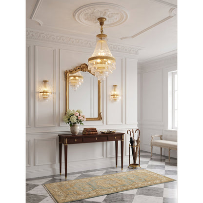 Adele Crystal Waterfall Chandelier