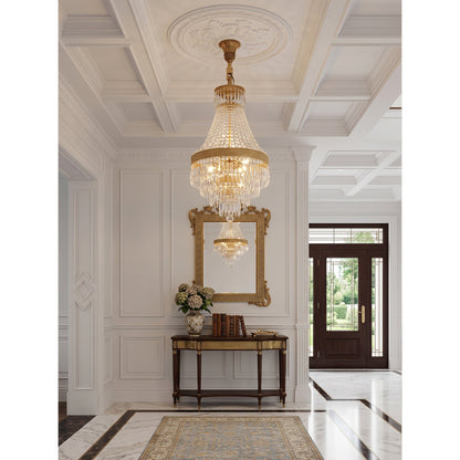 Adele Crystal Waterfall Chandelier