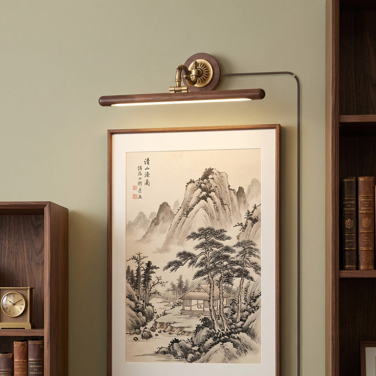 Adjustable Picture Plug-in Wall Sconce