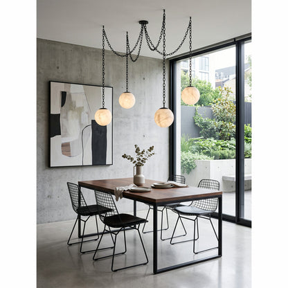 Alabaster Swag Pendant Lamp