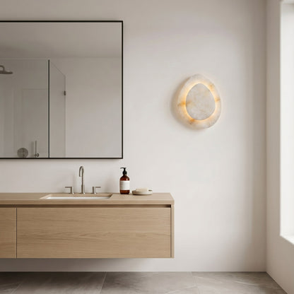 Alice Alabaster Wall Sconce
