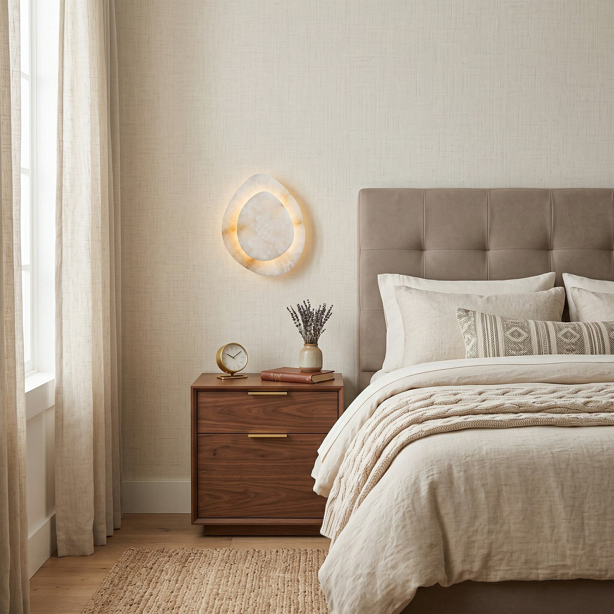 Alice Alabaster Wall Sconce