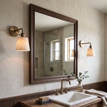 Ames Alabaster Wall Sconce