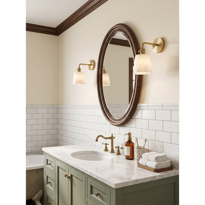 Ames Alabaster Wall Sconce