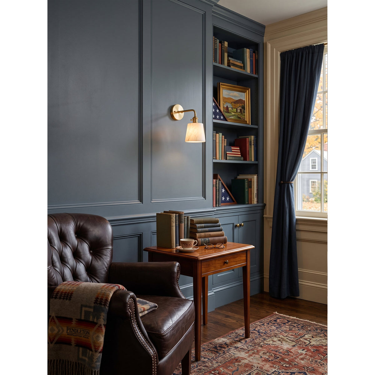 Ames Alabaster Wall Sconce