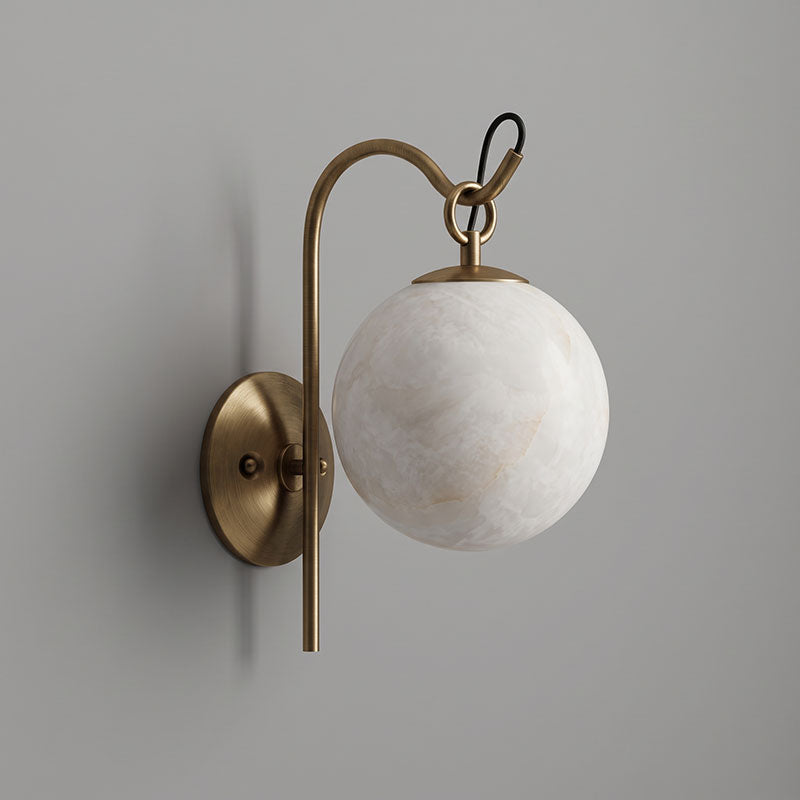 Ansaria Alabaster Wall Sconce