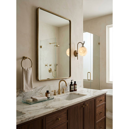 Ansaria Alabaster Wall Sconce