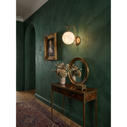 Ansaria Alabaster Wall Sconce