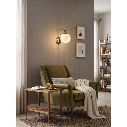 Ansaria Alabaster Wall Sconce