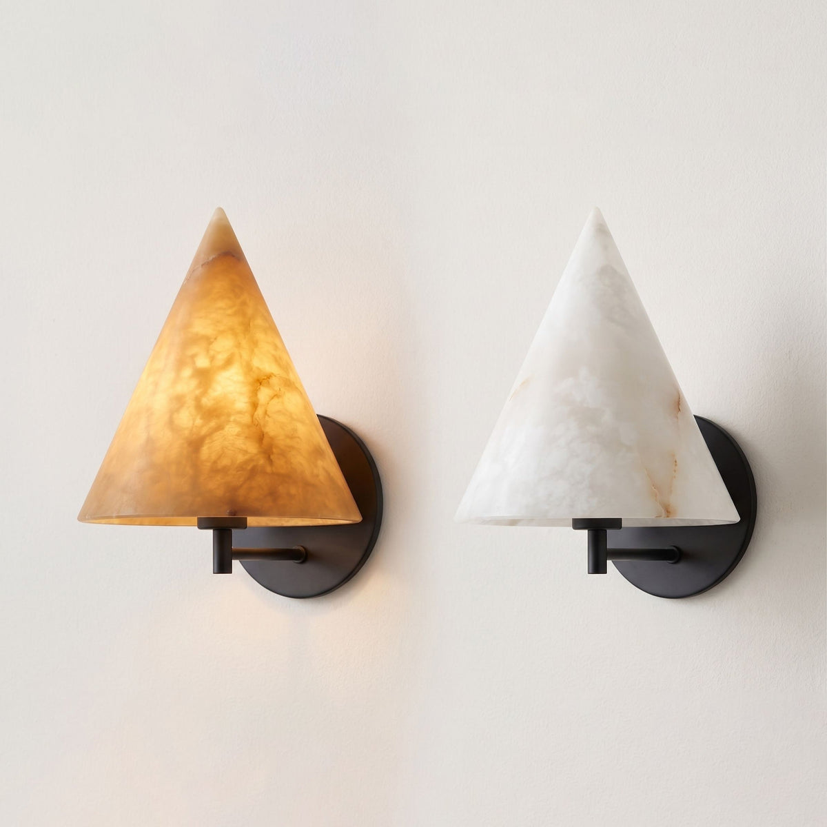 Apex Alabaster Wall Sconce