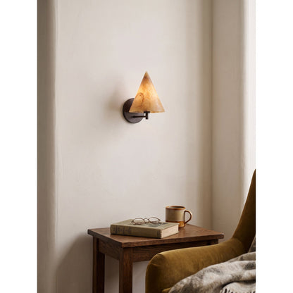 Apex Alabaster Wall Sconce