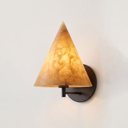 Apex Alabaster Wall Sconce