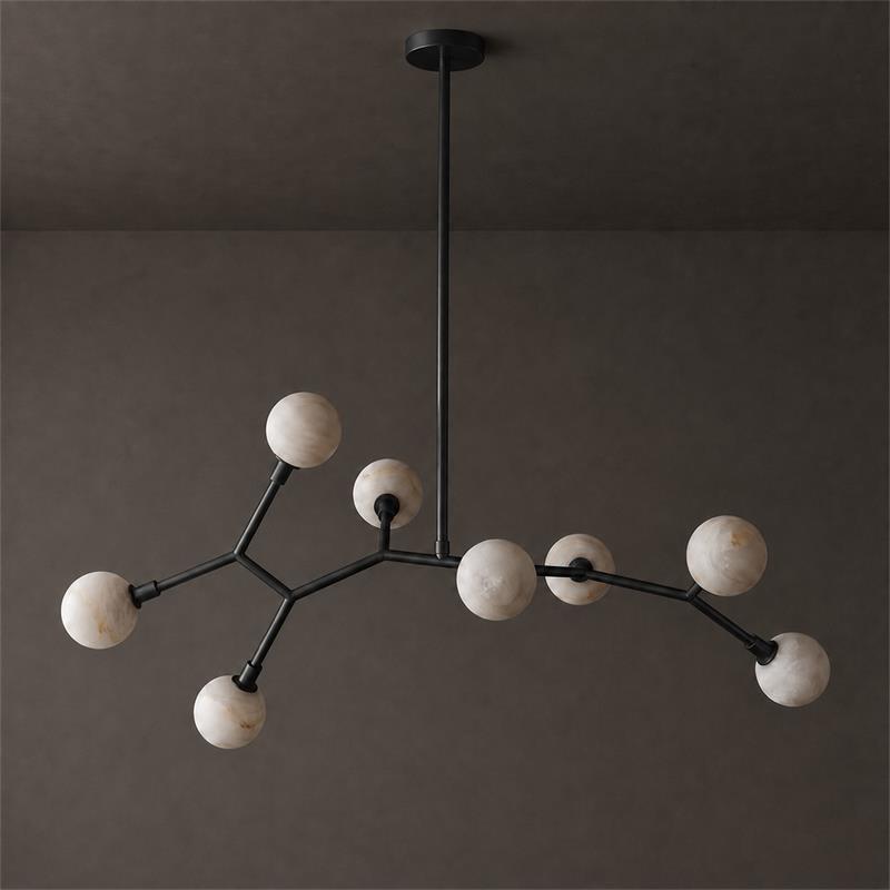 Armature Alabaster Chandelier