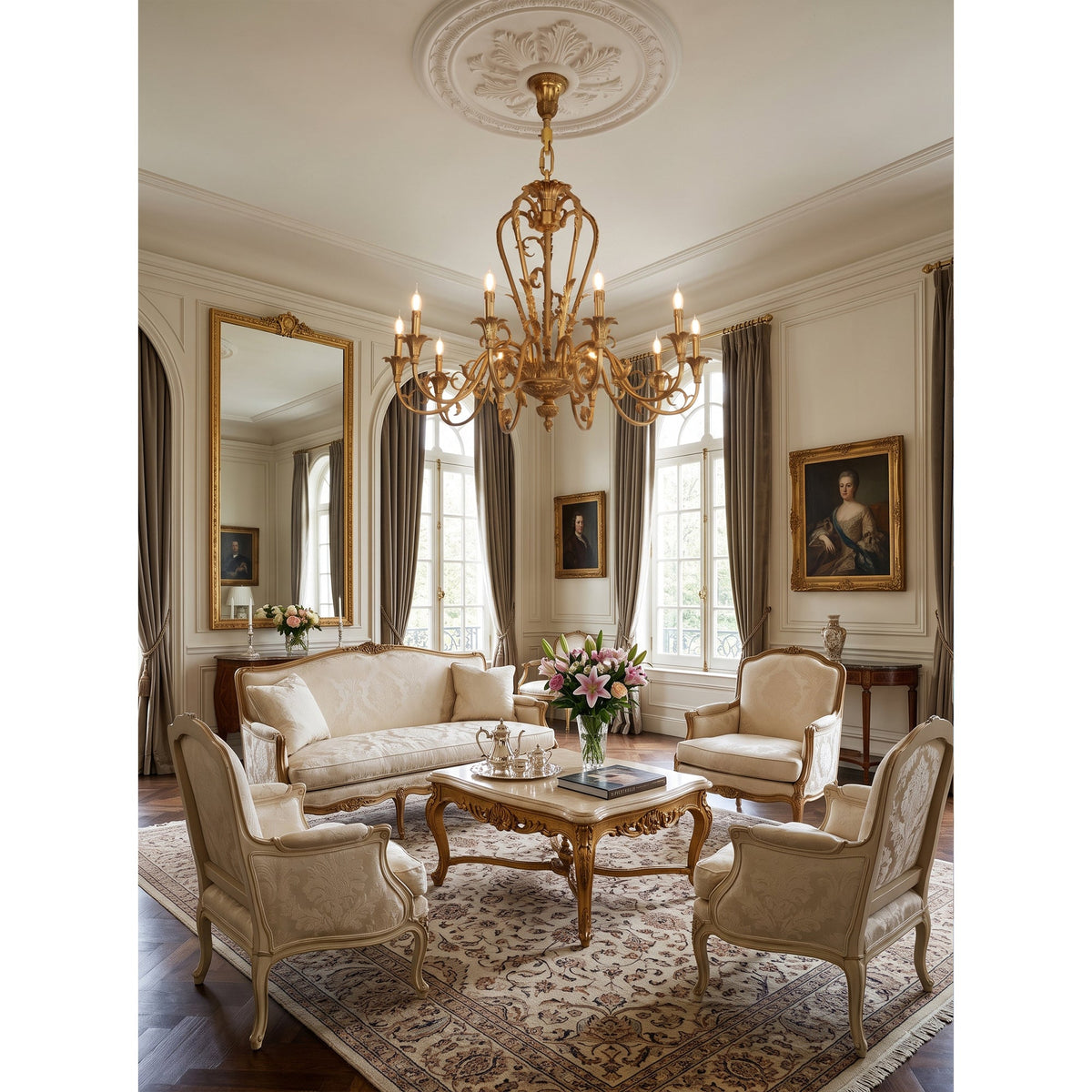 Arundel Open Cage Chandelier