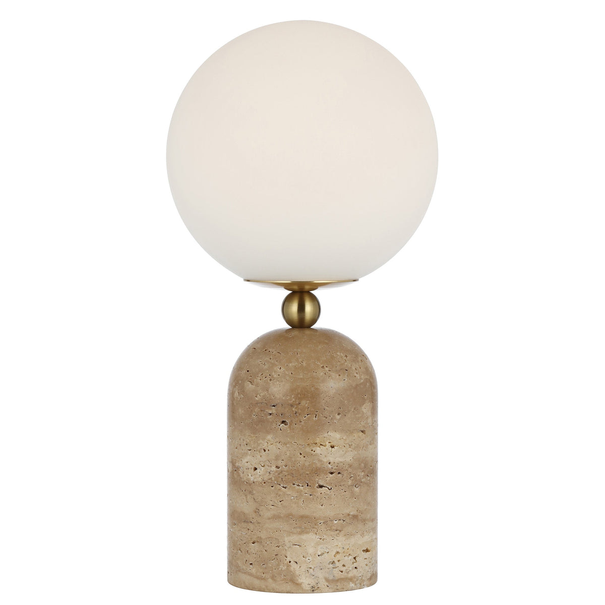 Aseneth Travertine Table Lamp