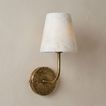 Aspen Alabaster Wall Sconce