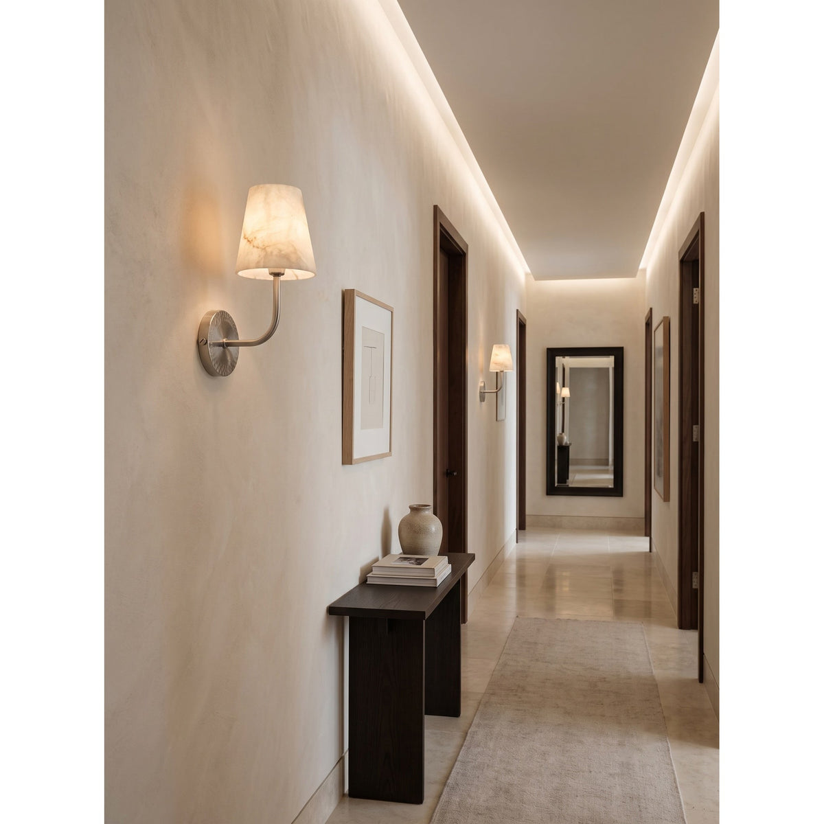 Aspen Alabaster Wall Sconce