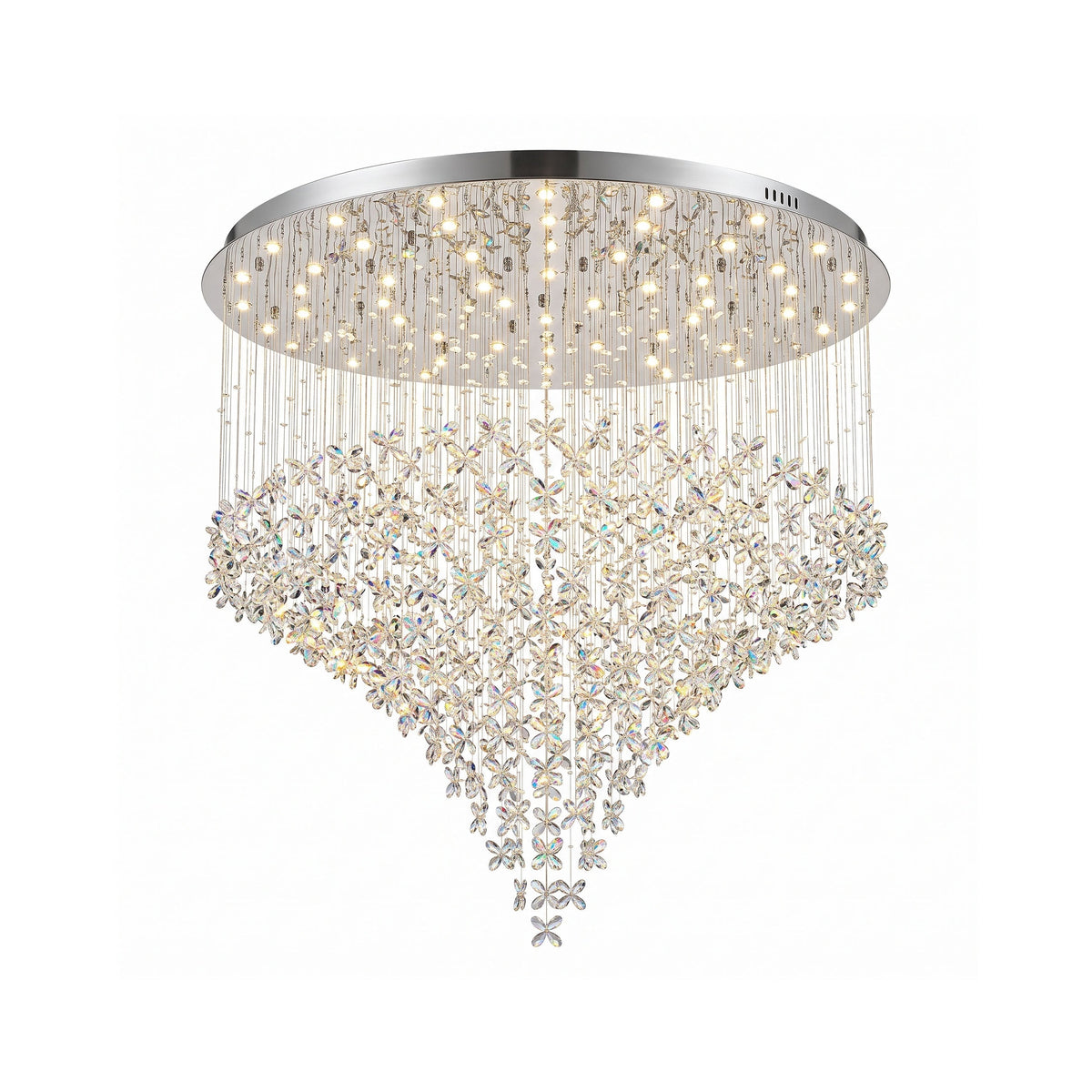 Athena Butterfly Crystal Chandelier
