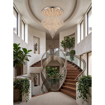 Athena Butterfly Crystal Chandelier