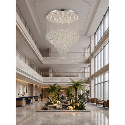 Athena Butterfly Crystal Chandelier