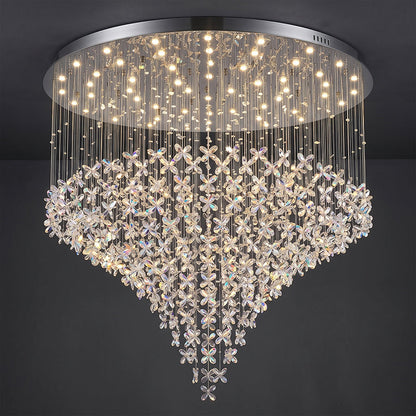 Athena Butterfly Crystal Chandelier
