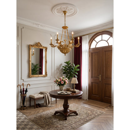 Avignon Brass Chandelier
