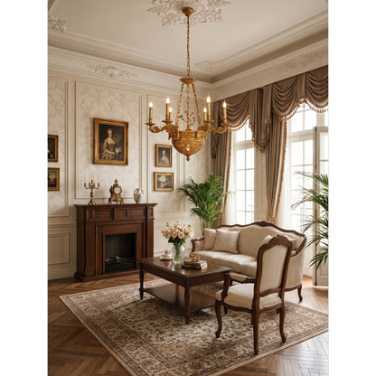 Avignon Brass Chandelier