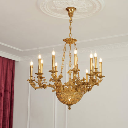 Avignon Brass Chandelier