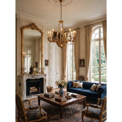 Avignon Brass Chandelier