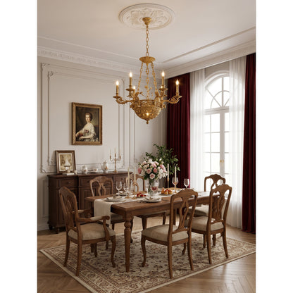 Avignon Brass Chandelier