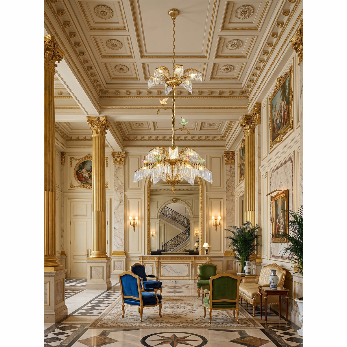 Aviorelle Crystal Chandelier