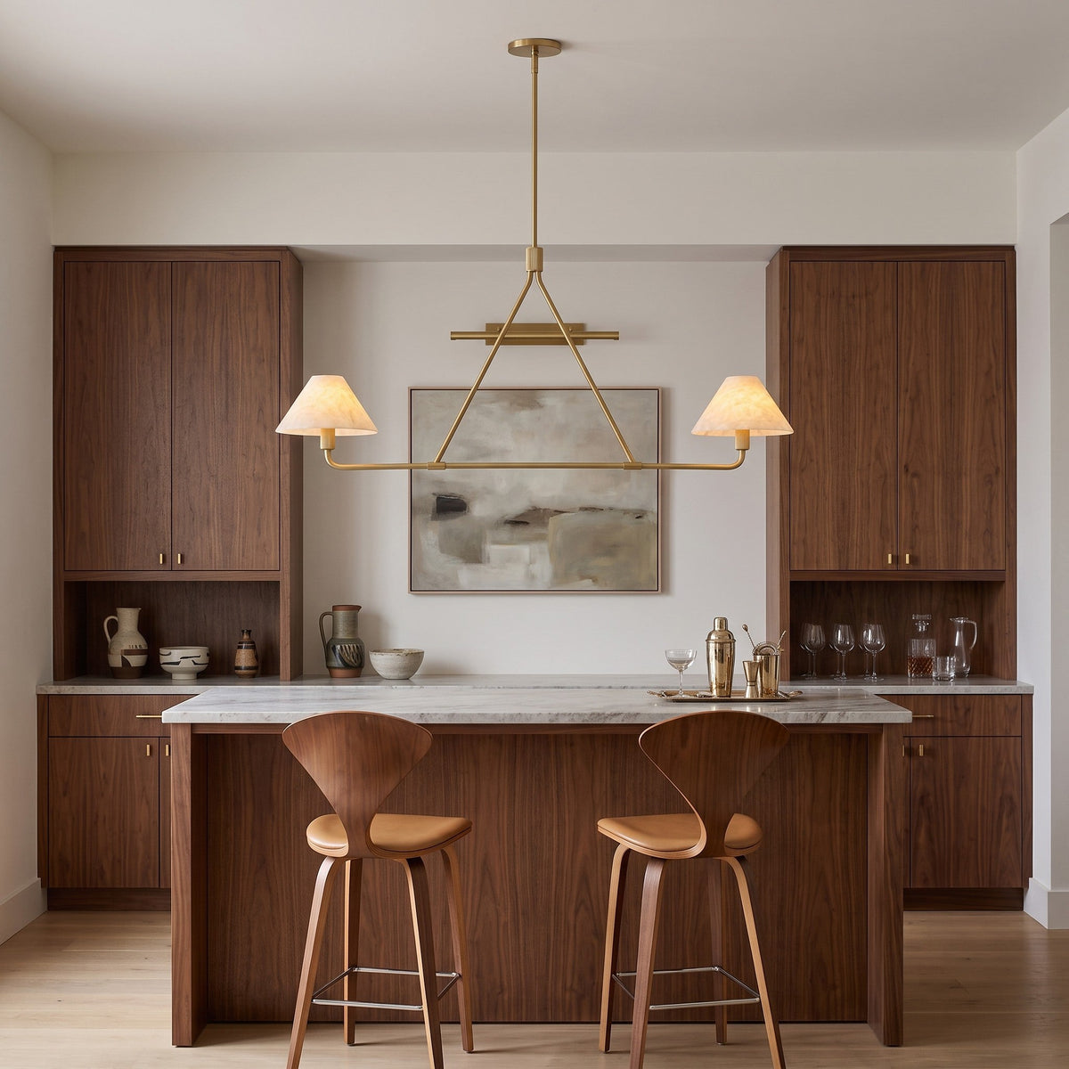 Beatrix Alabaster Chandelier