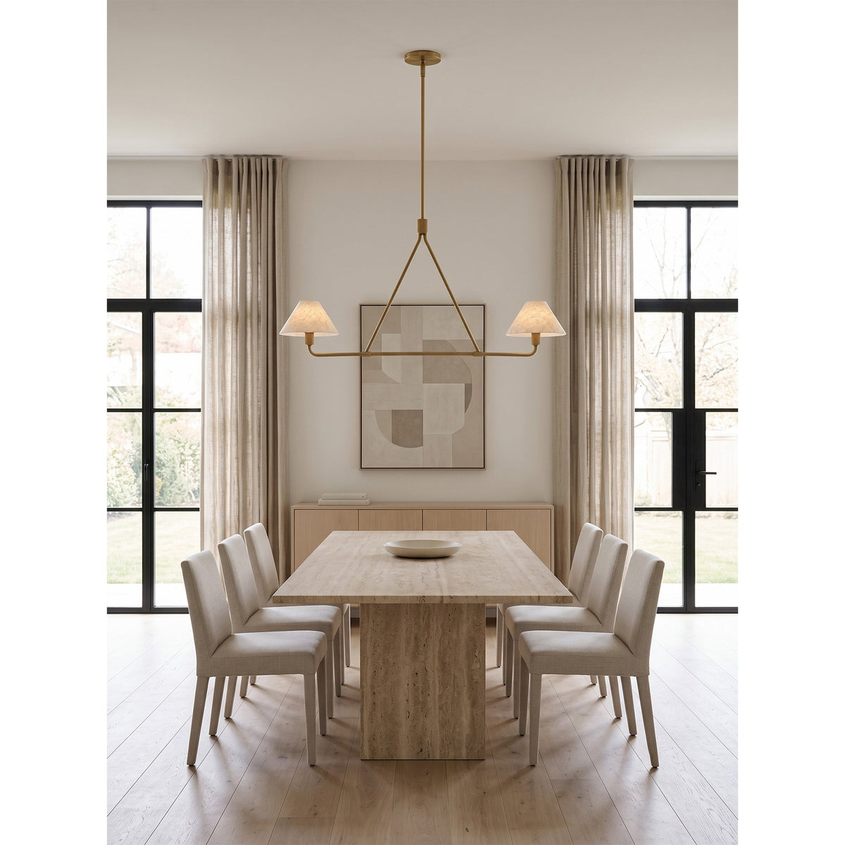 Beatrix Alabaster Chandelier