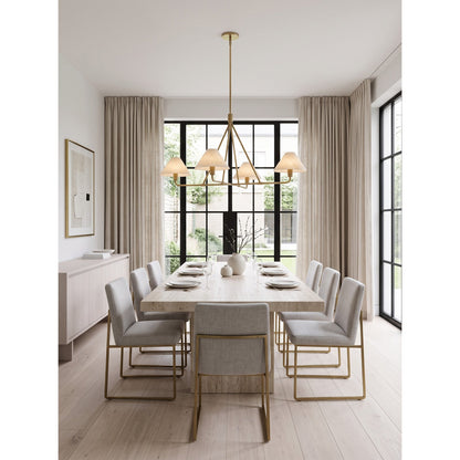Beatrix Alabaster Chandelier