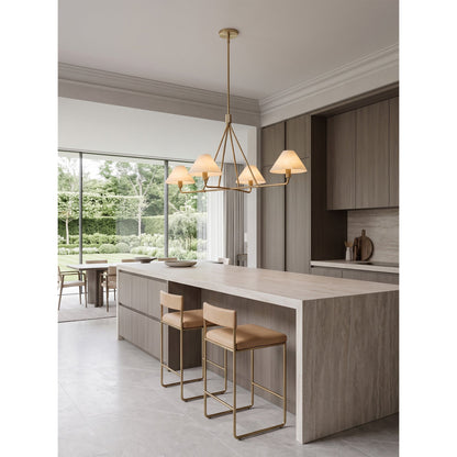 Beatrix Alabaster Chandelier