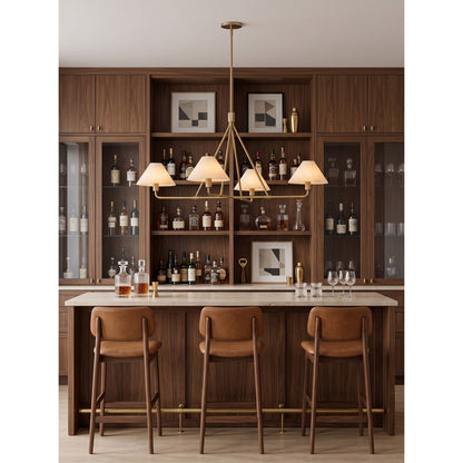 Beatrix Alabaster Chandelier