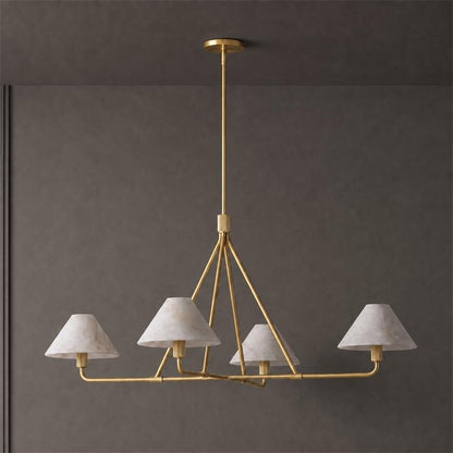 Beatrix Alabaster Chandelier