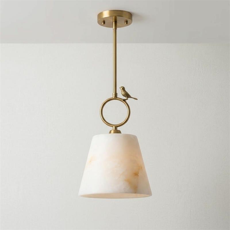 Bird Alabaster Pendant Lamp