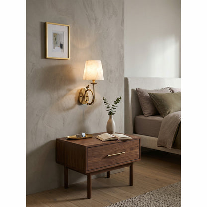 Bird Alabaster Wall Sconce