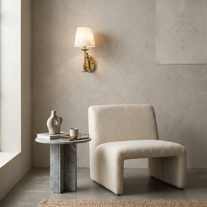 Bird Alabaster Wall Sconce
