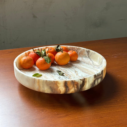 Bonita Round Stone Tray