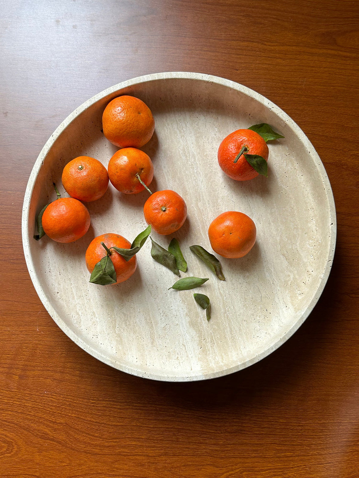 Bonita Round Stone Tray