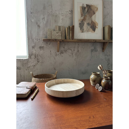 Bonita Round Stone Tray