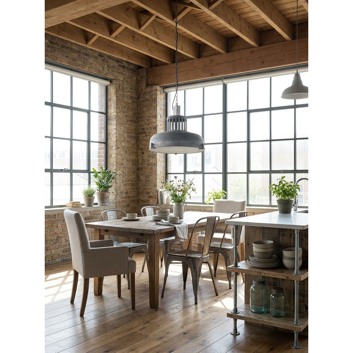Bostonian Industrial Pendant Lamp