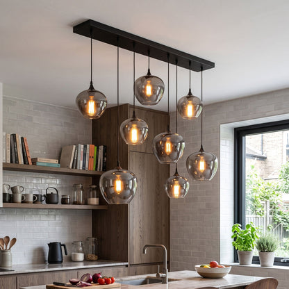 Bottle Glass Pendant Lamp
