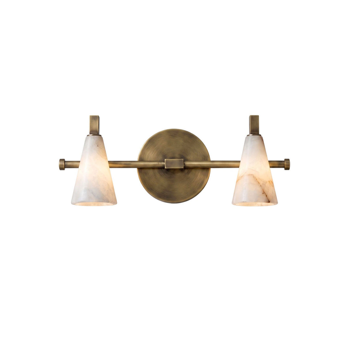 Bradley Vanity Alabaster Wall Sconce
