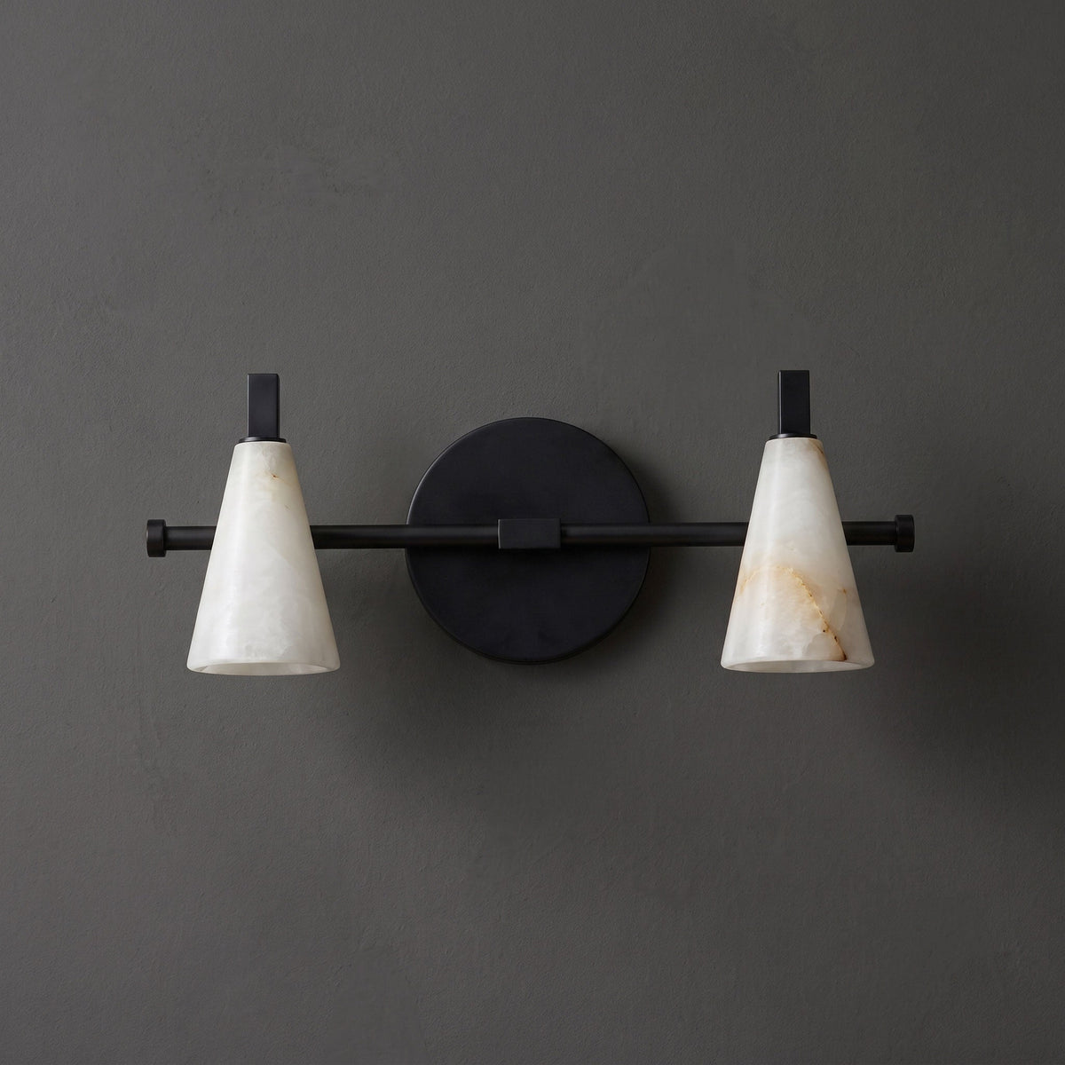 Bradley Vanity Alabaster Wall Sconce